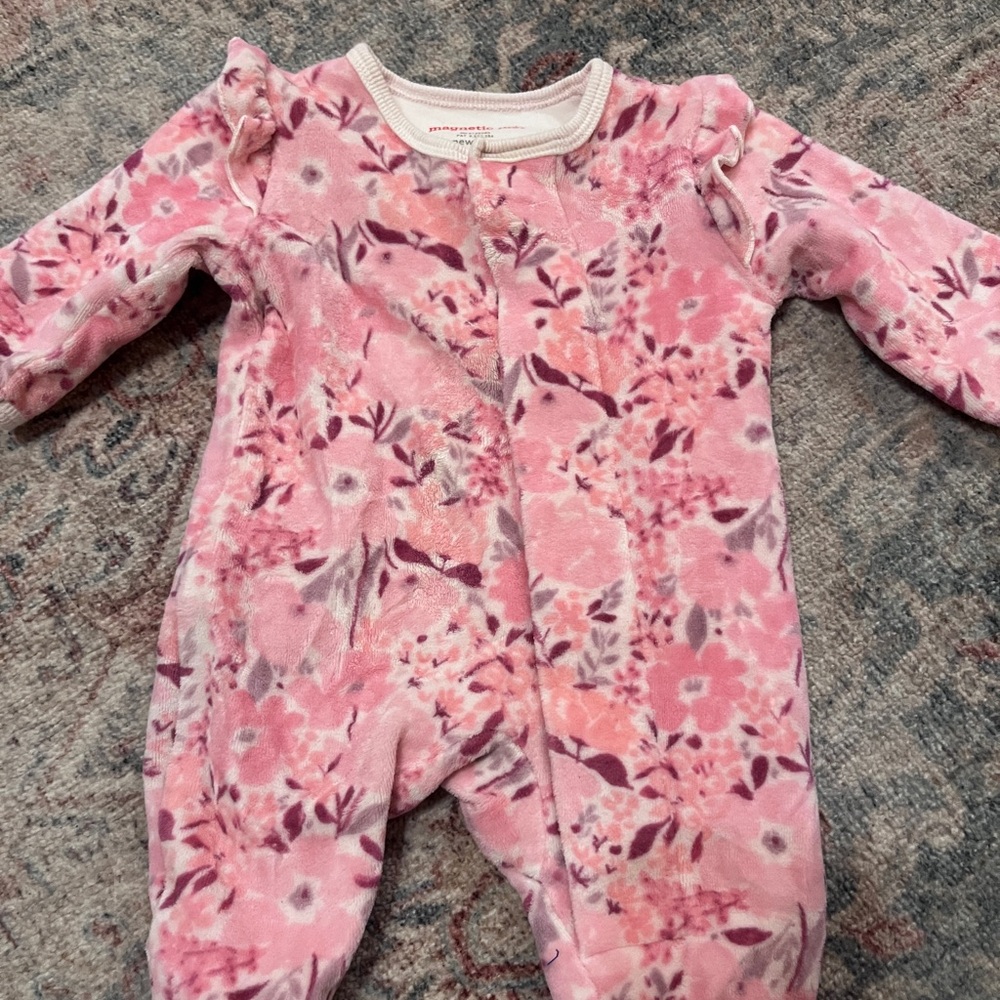 Magnetic Me Newborn Fleece Pajama